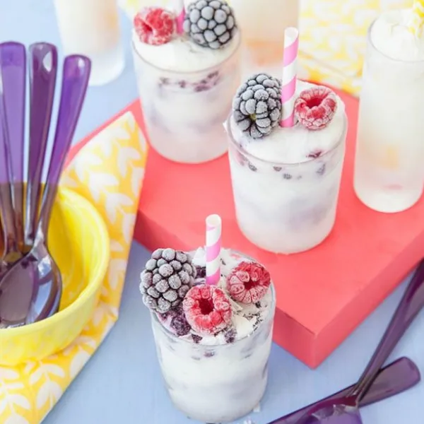 Frozen Berry Yogurt Smoothie