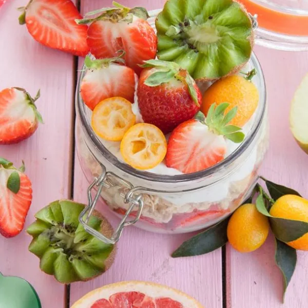 Greek Yogurt Granola Jar