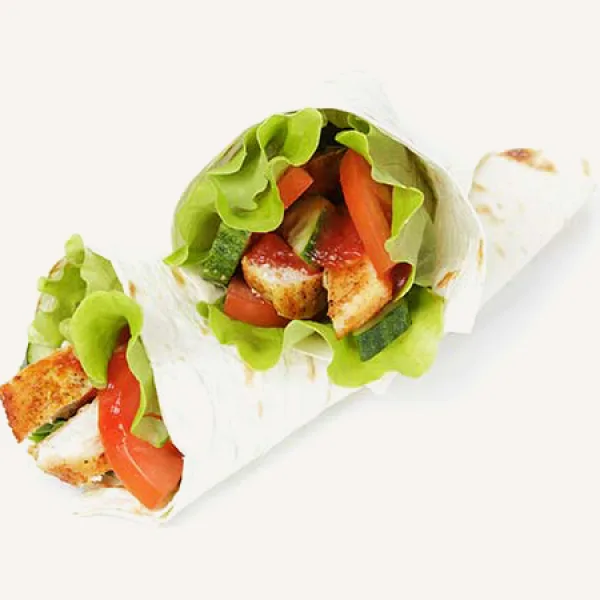 Grilled Chicken Garden Wrap