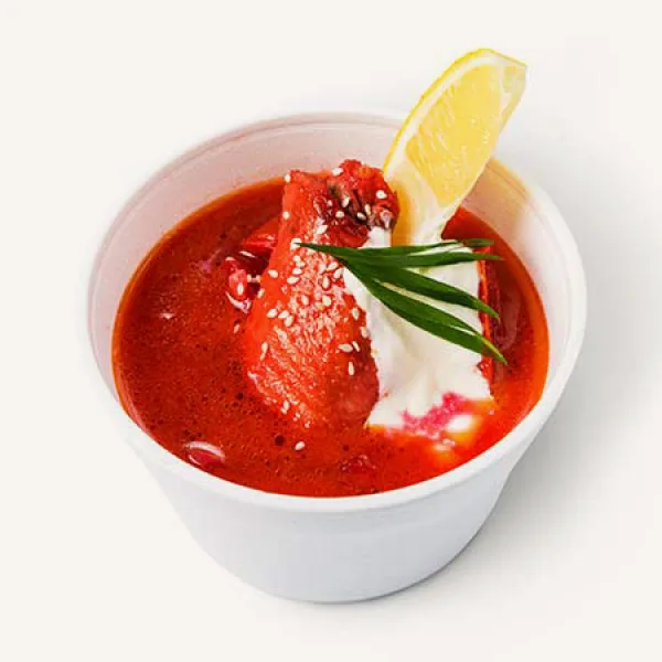 Spiced Tomato Bisque Cup