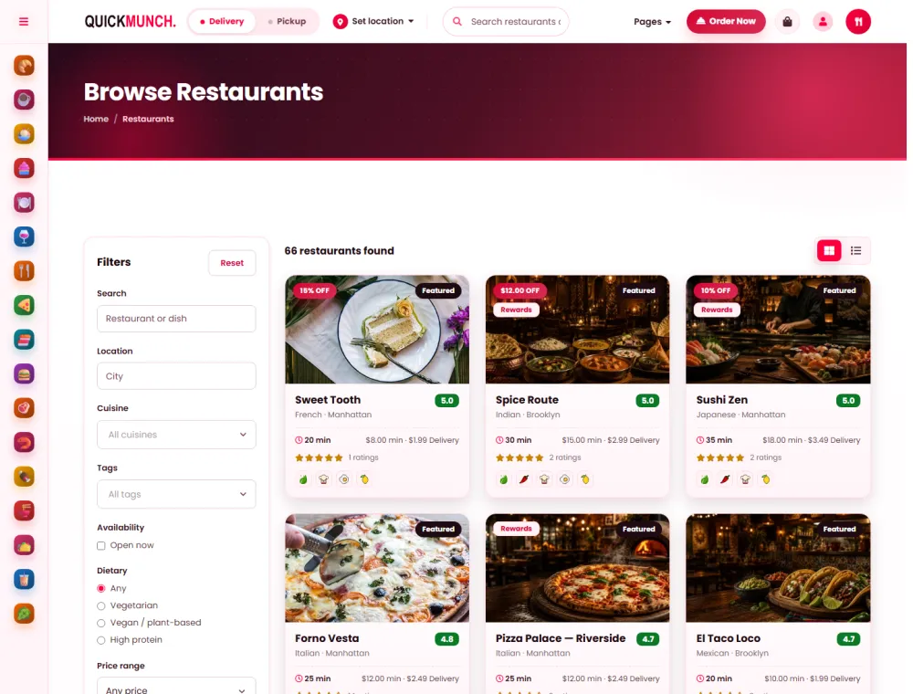 Your kitchen, open online